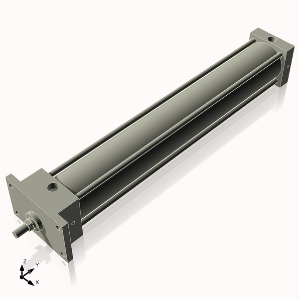 Isometric View of 2.5AFF16NC