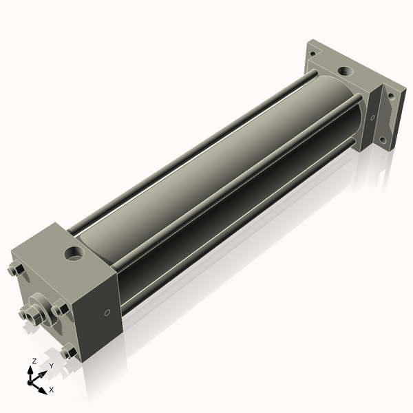 Isometric View of 2.5ARF11NCKS4