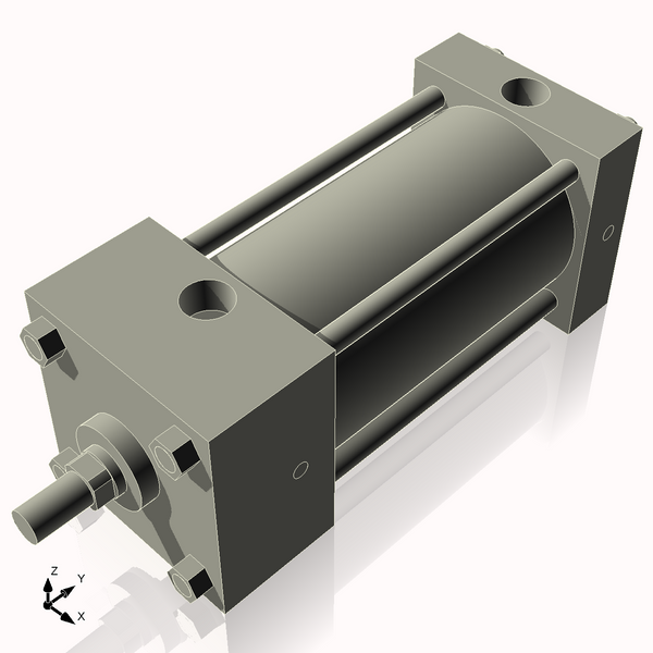 Isometric View of 2.5ASF3NC