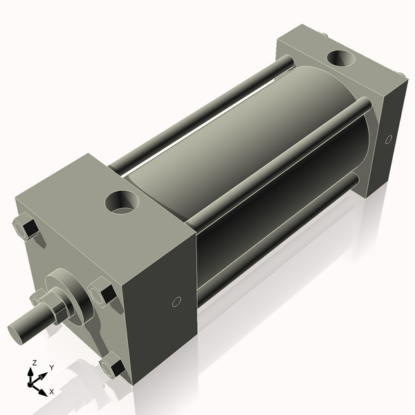 Isometric View of 2.5ASF4NC