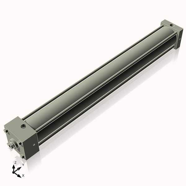 Isometric View of 2.5ASF22CCKS4