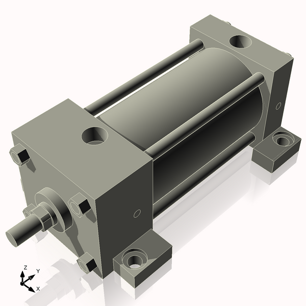Isometric View of 2.5ASL3NC