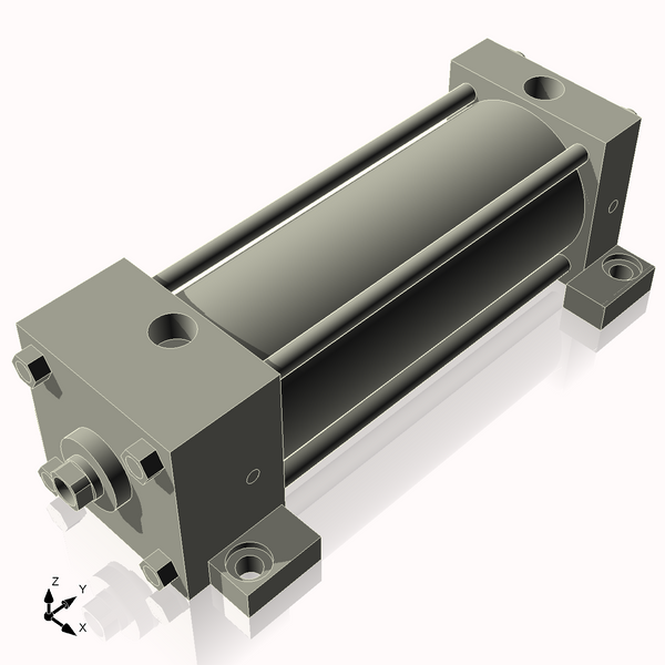 Isometric View of 2.5ASL5NCKS4