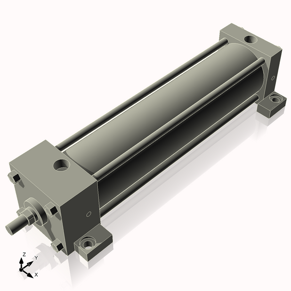 Isometric View of 2.5ASL9NC