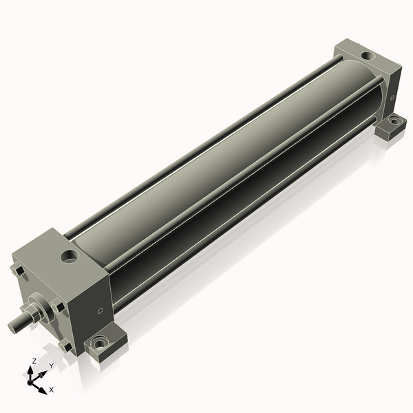 Isometric View of 2.5ASL14NC