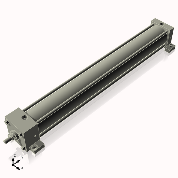 Isometric View of 2.5ASL20CC