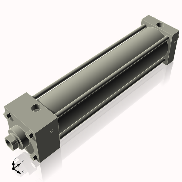 Isometric View of 2.5AC10NCK1S4