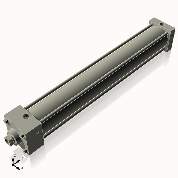 Isometric View of 2.5AC17NCK1S4