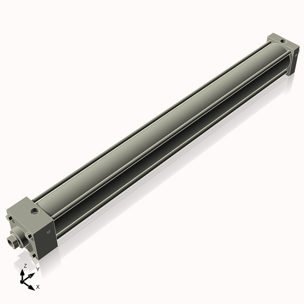 Isometric View of 2.5AC26NCK1S4