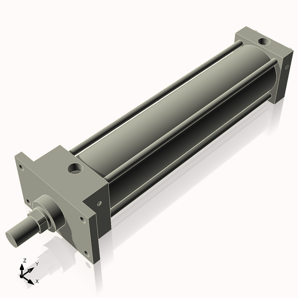 Isometric View of 2.5AFF10CCK1