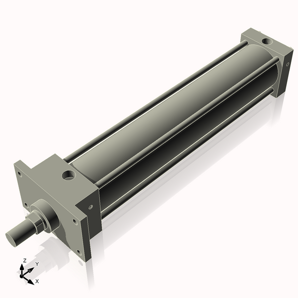 Isometric View of 2.5AFF12CCK1