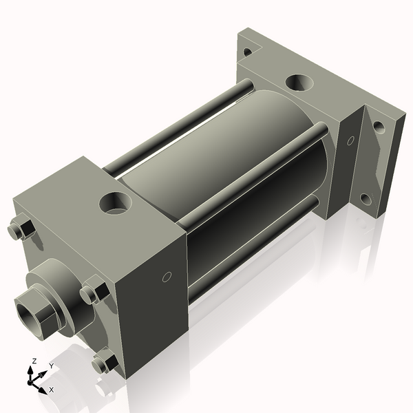 Isometric View of 2.5ARF3NCK1S4