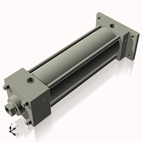 Isometric View of 2.5ARF7NCK1S4
