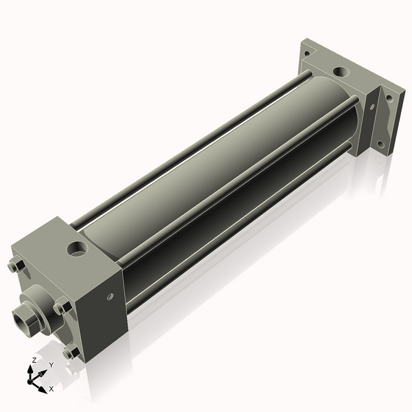 Isometric View of 2.5ARF10CCK1S4
