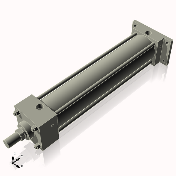 Isometric View of 2.5ARF11NCK1