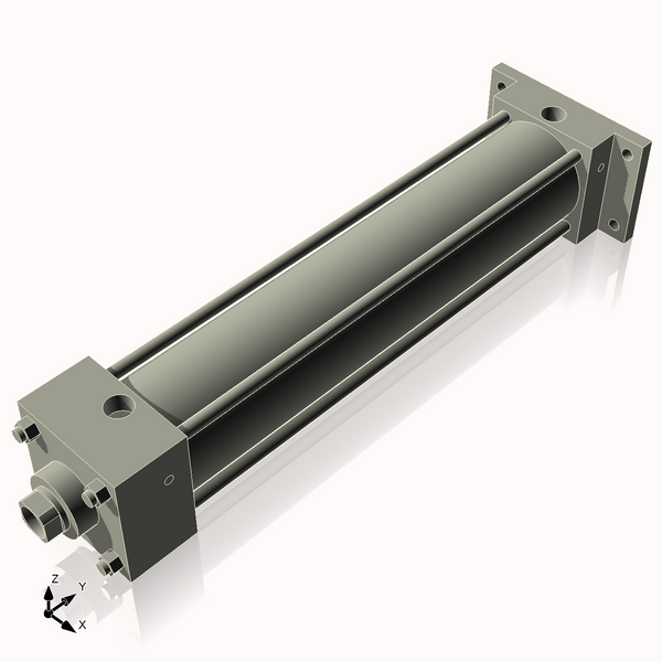 Isometric View of 2.5ARF11NCK1S4