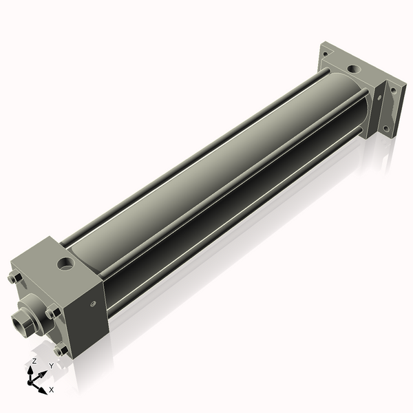 Isometric View of 2.5ARF14CCK1S4
