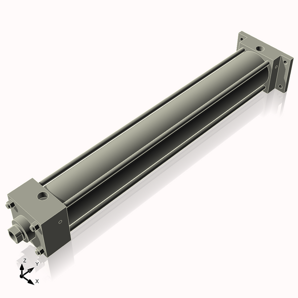 Isometric View of 2.5ARF17NCK1S4