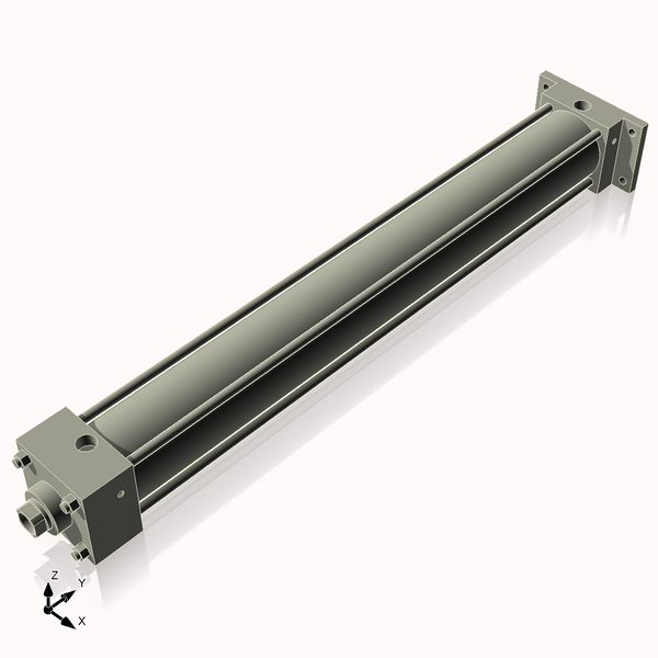 Isometric View of 2.5ARF20CCK1S4