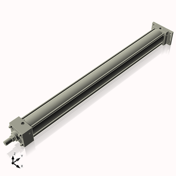 Isometric View of 2.5ARF30NCK1