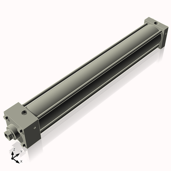 Isometric View of 2.5ASF18CCK1S4