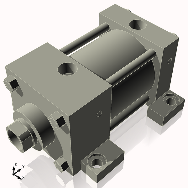 Isometric View of 2.5ASL1NCK1S4
