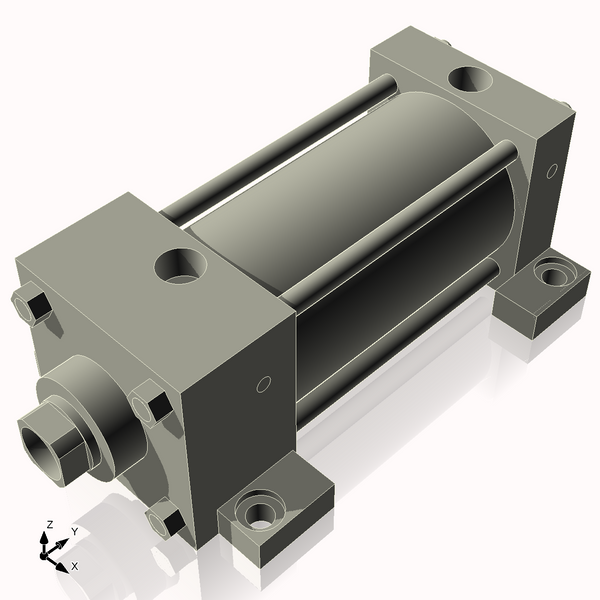 Isometric View of 2.5ASL3NCK1S4