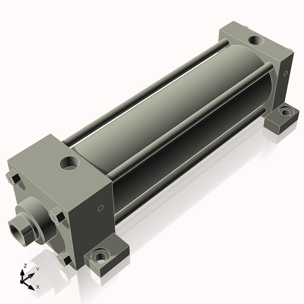 Isometric View of 2.5ASL7NCK1S4