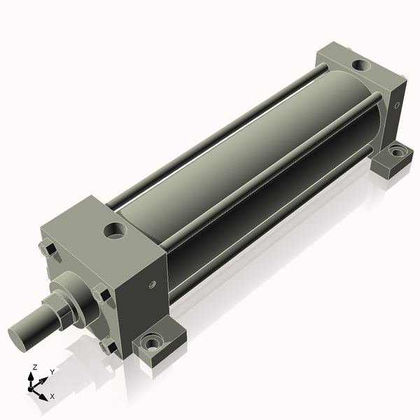 Isometric View of 2.5ASL8CCK1