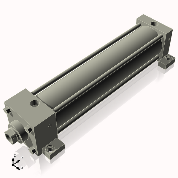 Isometric View of 2.5ASL10NCK1S4