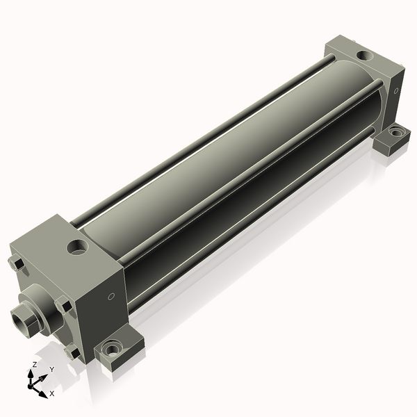 Isometric View of 2.5ASL11NCK1S4