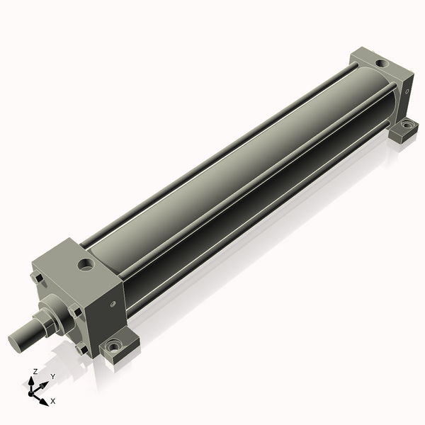 Isometric View of 2.5ASL15CCK1
