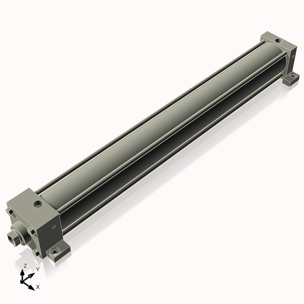 Isometric View of 2.5ASL22NCK1S4