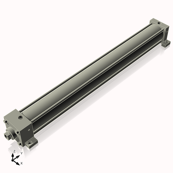 Isometric View of 2.5ASL24CCK1S4