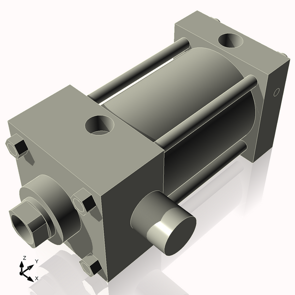 Isometric View of 2.5ATF2CCK1S4