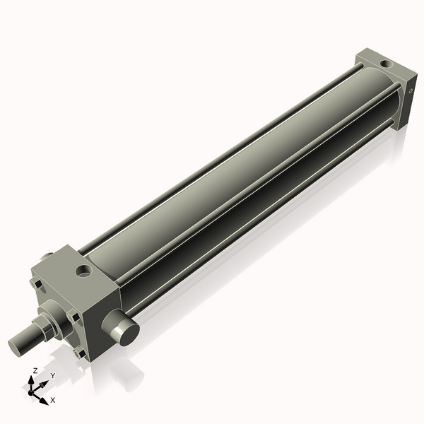 Isometric View of 2.5ATF16NCK1