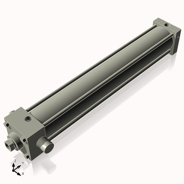 Isometric View of 2.5ATF16NCK1S4