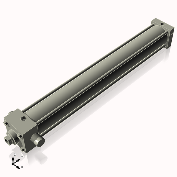 Isometric View of 2.5ATF20NCK1S4