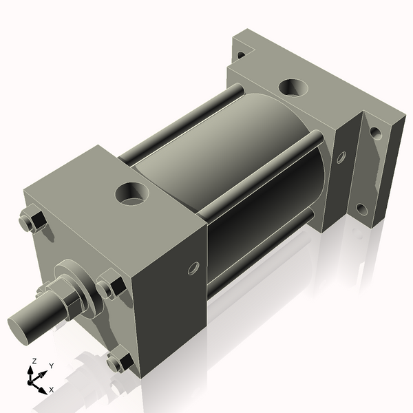 Isometric View of 3.25ARF3CC