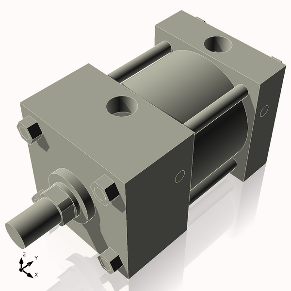Isometric View of 3.25ASF1NC