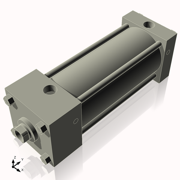 Isometric View of 3.25ASF6NCKS4