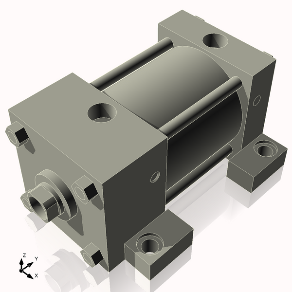 Isometric View of 3.25ASL2CCKS4