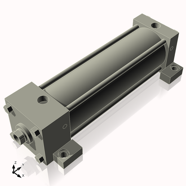 Isometric View of 3.25ASL9NCKS4