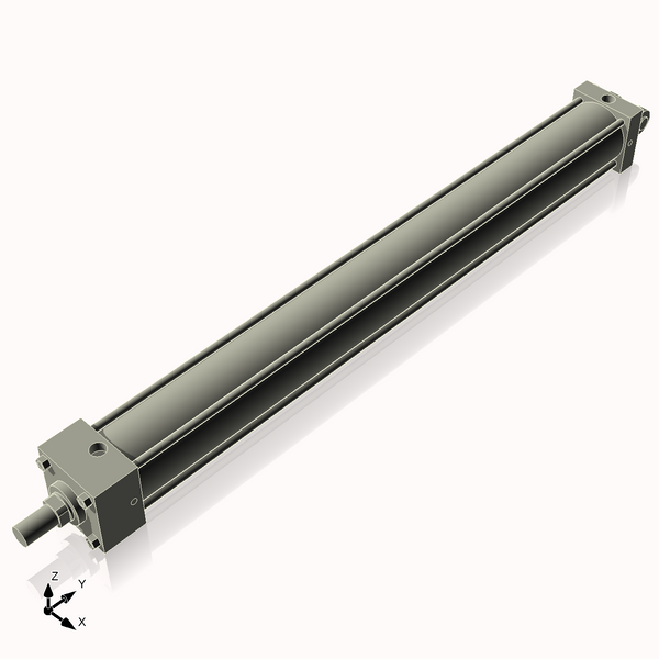Isometric View of 3.25AC32NCK1.375