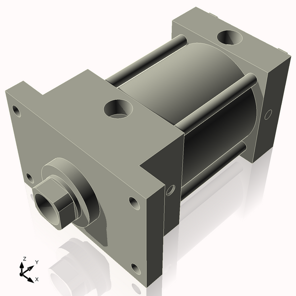 Isometric View of 3.25AFF2CCK1.375S4