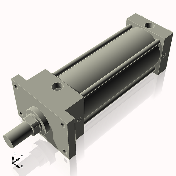 Isometric View of 3.25AFF7NCK1.375