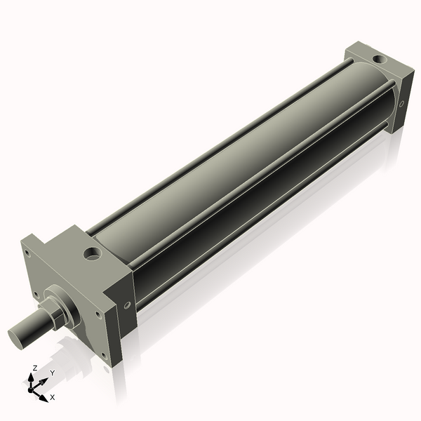 Isometric View of 3.25AFF17CCK1.375