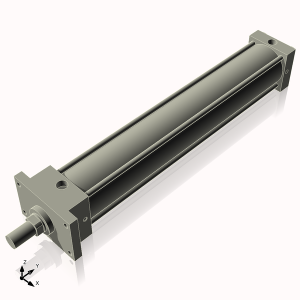 Isometric View of 3.25AFF19CCK1.375