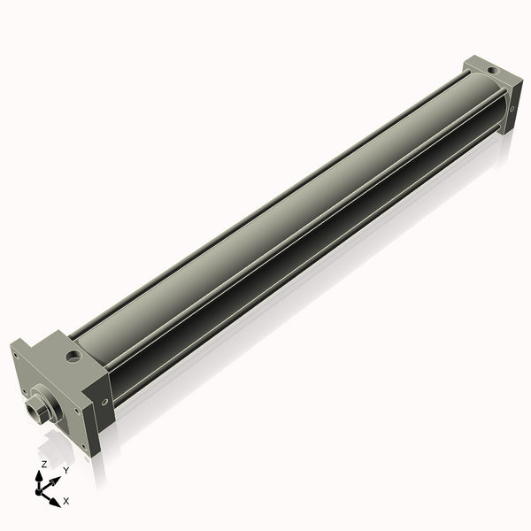 Isometric View of 3.25AFF30CCK1.375S4