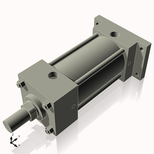 Isometric View of 3.25ARF4NCK1.375